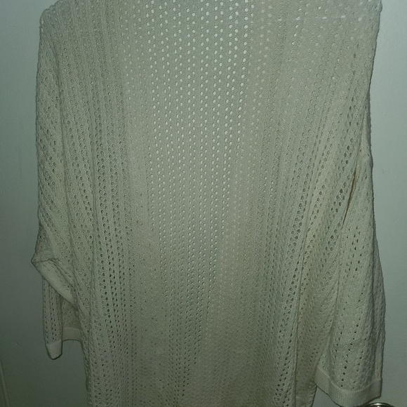 Old navy cardigan knit open ivroy large nwot - Picture 3 of 6